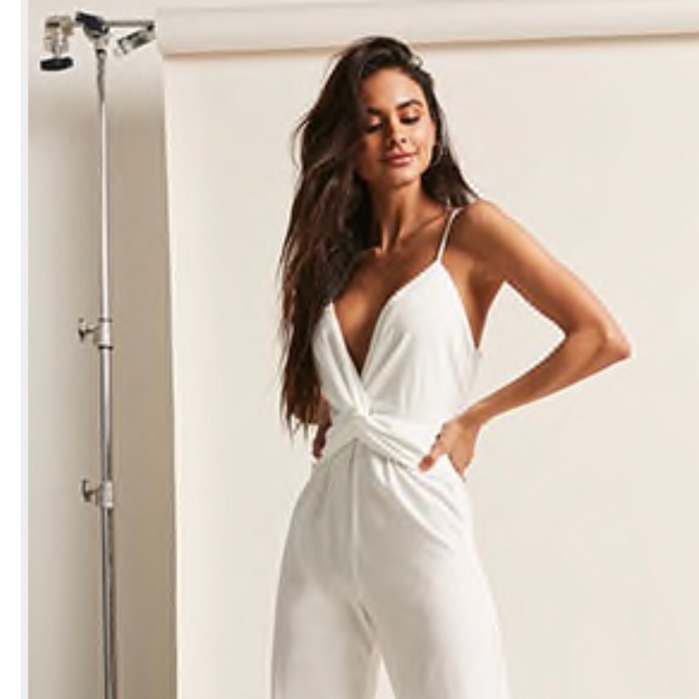 Luxe White Jumpsuit